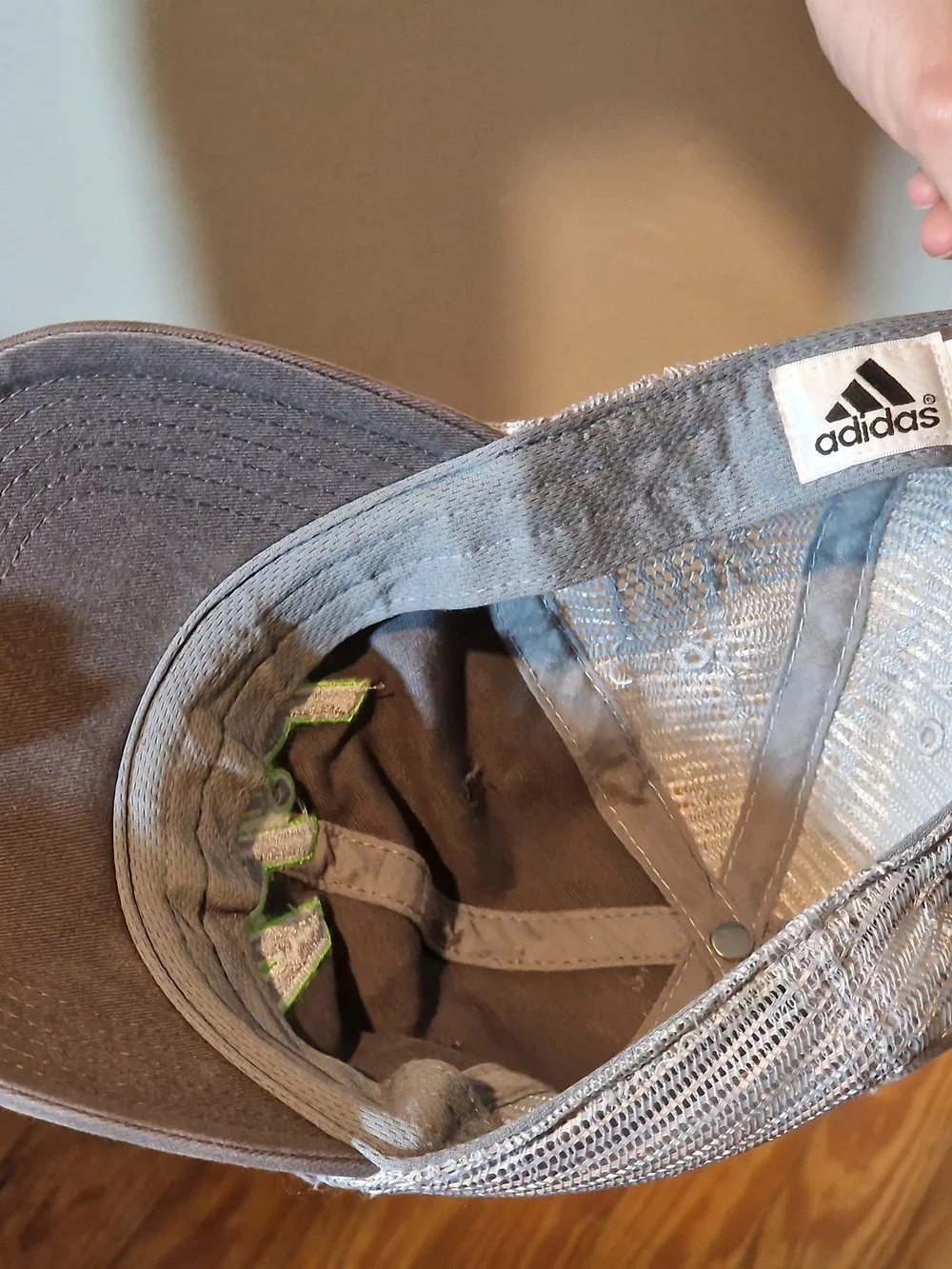 Adidas Men's Brown Mesh Baseball Cap